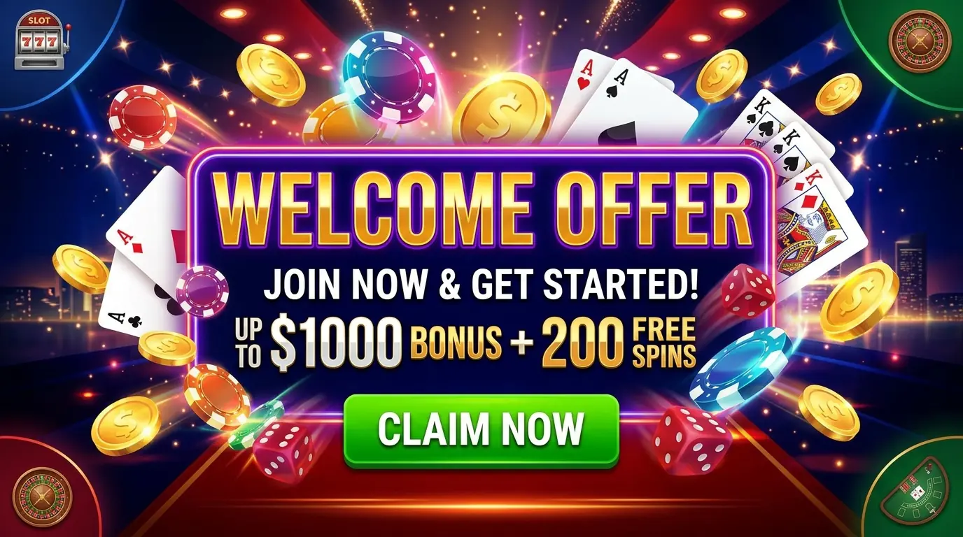 Welcome offer This is vegas casino